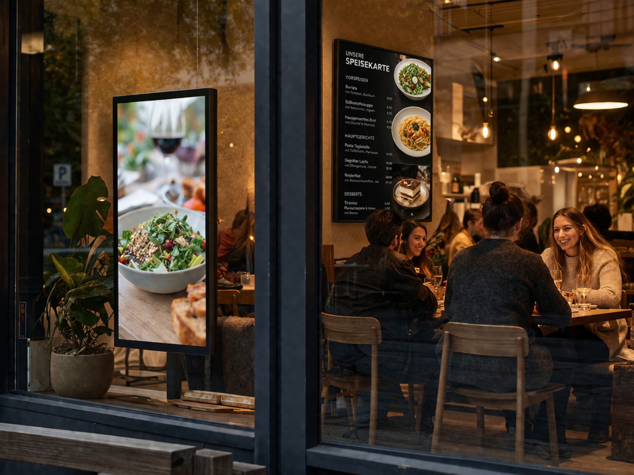 Bistro mit gastronomischem Ambiente